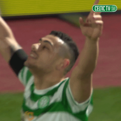 Celebration Yes GIF by Celtic Football Club