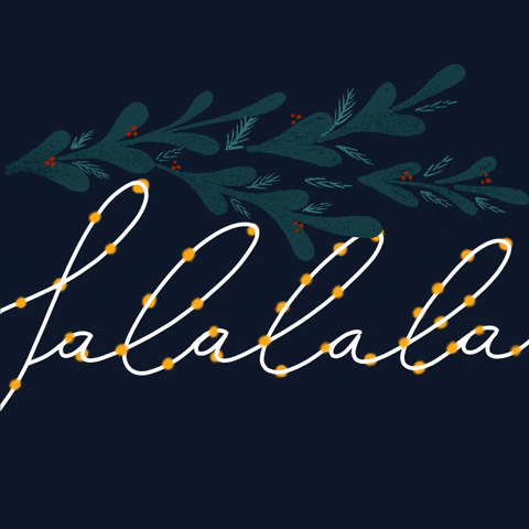 Christmas Falalala GIF by studioumi