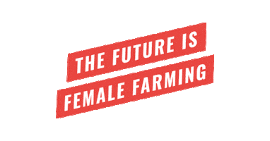 Feminism The Future Is Female Farming Sticker by Afrikagrupperna