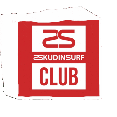 Skudin surf Sticker