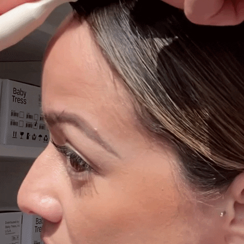 Hairstyle Swoop GIF by baby tress