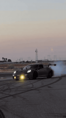 Porsche Drifting GIF