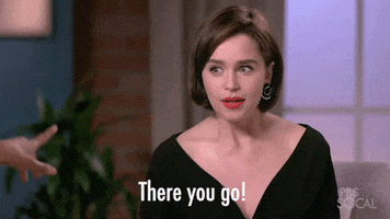 PBSSoCal emilia clarke pbs socal variety studio actors on actors there you go! GIF