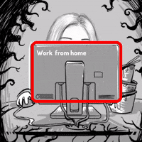 Work From Home GIF