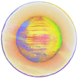 Rainbow Space Sticker by LP Giobbi