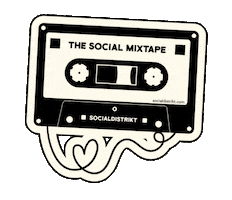 Radio Tape Sticker by Social Distrikt