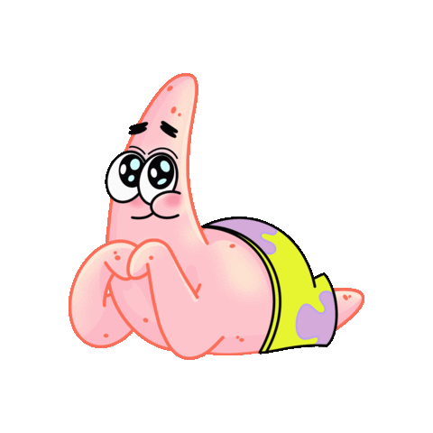 Spongebob Patrick Starfish Sticker For Ios & Android 