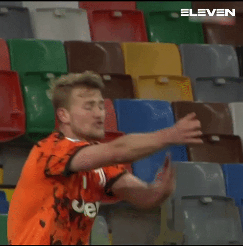 Angry De Ligt GIF by ElevenSportsBE