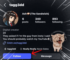 Instagram Follow GIF