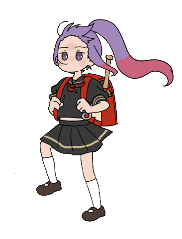 Girl Sticker