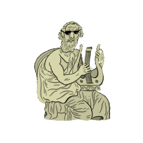 Statue Estatua Sticker