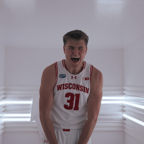 Celebration Winter GIF by Wisconsin Badgers