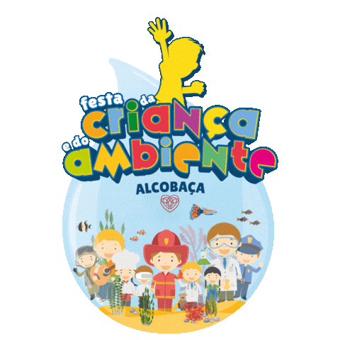 World Childrens Day Water Sticker by Município de Alcobaça