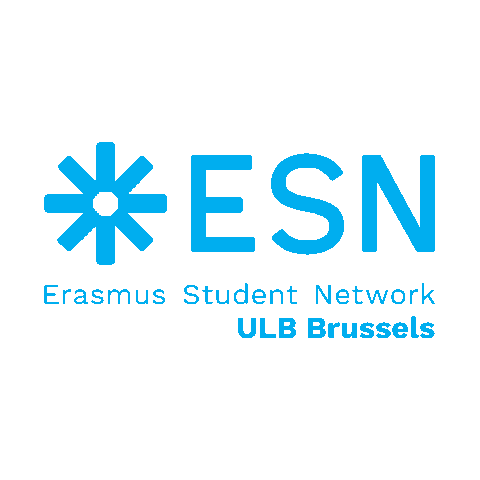 Esn Brussels Sticker by Erasmus Student Network