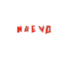 Typography Nuevo Sticker