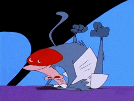 cartoon network weasel GIF