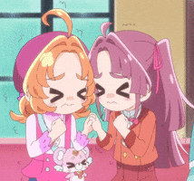 Scared Magical Girl GIF