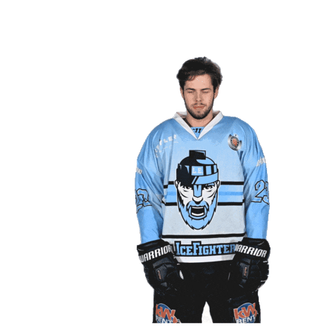 Sad Ice Hockey Sticker by IceFightersLeipzig