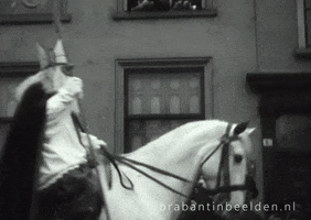Santa Claus Horse GIF by Brabant in Beelden