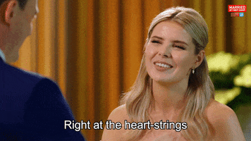 Heart Reaction GIF by Married At First Sight