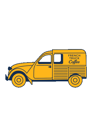 New Orleans Coffee Sticker by French Truck Coffee