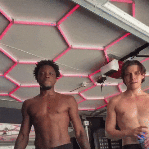 Gym Flexing GIF
