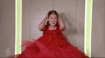 Excited Rosamund Pike GIF by Golden Globes