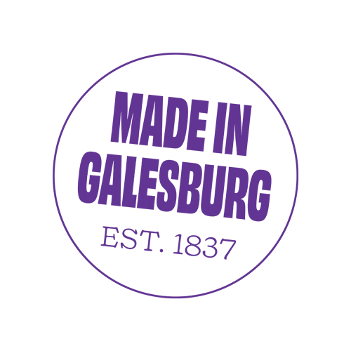 Galesburg Sticker by Knox College