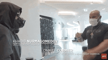 Daniel Cormier Nurmagomedov GIF by UFC