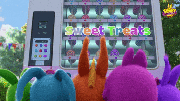 Candy Snack GIF by Sunny Bunnies
