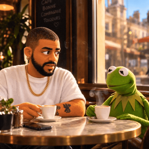 Shocked Sesame Street GIF