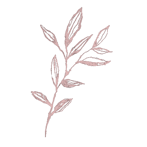 Pink Plant Sticker