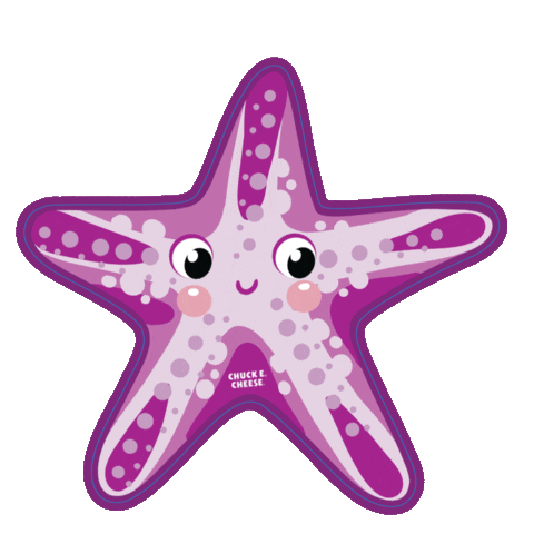 Chuck E Cheese Star Sticker by SS AMSTERDAM BP