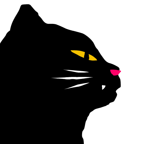 Dancing Cat Sticker by FRUGIT