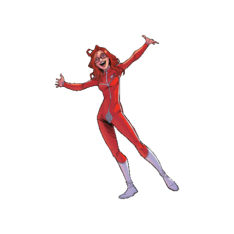 Excited Comic Books Sticker by Vault Comics