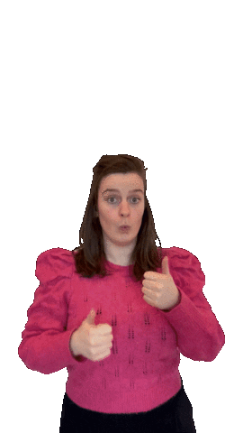 Duim Sticker by StralendSuccesvol