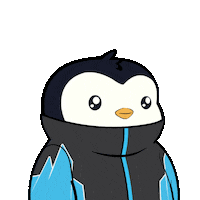 Uh Oh Pain Sticker by Pudgy Penguins for iOS & Android
