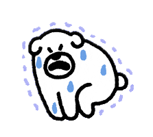 Dog Crying GIF by takadabear