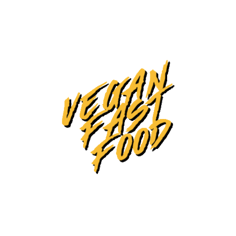 Vegan Fast Food Sticker