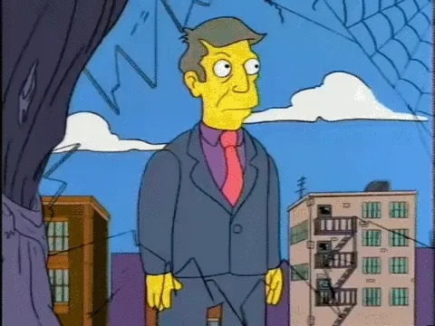 the simpsons adult GIF