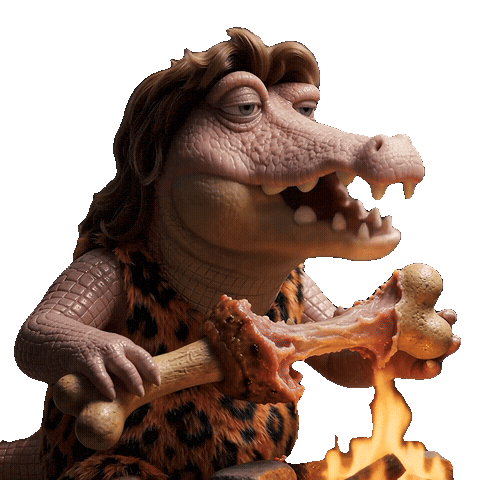 Hungry Snack Sticker by TokenGators