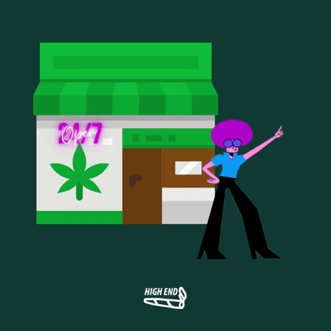 Weekend Weed GIF by High End Graphics