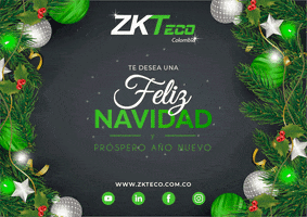 Christmas GIF by ZKTeco Colombia