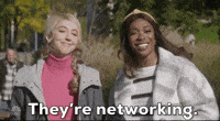 Merasa Susah Bersosialisasi Saat di Luar Negeri? Ikuti 5 Trik Ini 2 Snl Networking GIF by Saturday Night Live