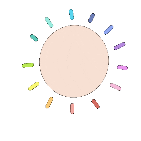 Sun Sticker