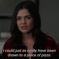 danielle campbell pizza GIF by CBS