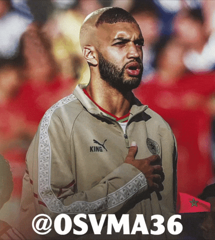 Achraf Hakimi Morocco GIF