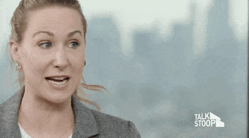 Surprised Nikki Glaser GIF by Talk Stoop