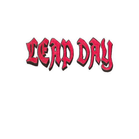 Leap Year Punk Sticker by Father/Daughter Records