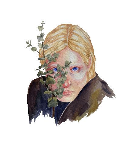 Girl Sticker